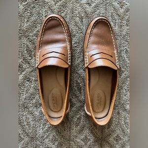 Sperry classic Brown Leather Penny Loafers